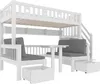Sweiko Lit mezzanine multifonctionnel, 90x200cm, lit et Voir les images du produit 16
