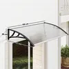 Outsunny Pultvordach Vordach für Haustür 110 x 60 x 18 cm Produktbild-Vorschau 3