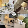Pilz Tischlampe dimmbar Glas Nachttischlampe 3 Lichtfarben Produktbild-Vorschau 2