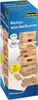 The image shows the retail packaging of a wooden block stacking game, with the game tower and loose blocks prominently displayed. Produktbild-Vorschau