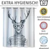 WENKO Dusch Vorhang Badewannen Anti Schimmel inkl. Ringe Produktbild-Vorschau 4