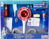 A toy police set displayed in its retail packaging. Podgląd zdjęcia produktu