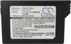 A black lithium-ion battery pack with labels and warnings. Náhled obrázku produktu