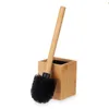 WC kartáč v bambusové nádobě, 10 x 10 x 36 cm Náhled obrázku produktu 1