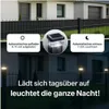 6040 Solar Zaunleuchte LED für Doppelstabmattenzäune und Produktbild-Vorschau 9