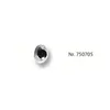 folia Yeux vacillants blanc ovale 100 pcs. Voir les images du produit 2