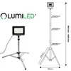 Reflektor budowlany LED LUMILED ze statywem, moc całkowita Podgląd zdjęcia produktu 7