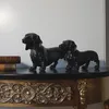Figura decorativa bassotto 39x9x15cm Anteprima dell’immagine prodotto 5
