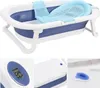 Clanmacy Faltbare Baby Badewanne 83cm Babybadewanne Anti Produktbild-Vorschau 10