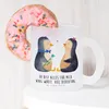 Mr. & Mrs. Panda Teetasse Glas Pinguin Pärchen - Produktbild-Vorschau 2