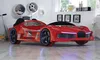 Autobett Moon Full in Rot Produktbild-Vorschau 1