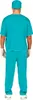 Costume da chirurgo di sala operatoria per uomo Anteprima dell’immagine prodotto 4