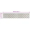 vidaXL Tappeto da cucina lavabile quadrato 60x300 cm Anteprima dell’immagine prodotto 4