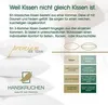 HANSKRUCHEN Daunenkissen Premium de Luxe 80x80 cm Produktbild-Vorschau 4