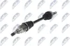 NTY NPW-RE-168 Antriebswelle Vorne Links für RENAULT Clio Produktbild-Vorschau 1