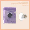 Set mit 3 magnetischen Seifenschalen – starker Saugnapf, Produktbild-Vorschau 3