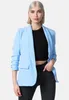 Rayshyne Stylischer Damen Business Blazer mit gerafften Produktbild-Vorschau 1