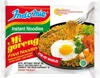The image shows the packaging of Indomie Mi Goreng instant noodles, with a serving suggestion of the prepared dish. Produktbild-Vorschau