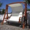 Design Hollywoodschaukel MERU HM101 aus Holz Lärche inkl. Produktbild-Vorschau 5