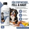 REAVET Leinöl für Hunde, Katzen & Pferde 1 Liter – Produktbild-Vorschau 2