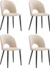 Sweiko Essgruppe,(Set,140×80cm Esstisch mit 4 Stühlen), Produktbild-Vorschau 5