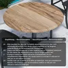 JAMAIKA | Bistro Außen Tischplatte | Ø 70 cm | Sheesham | Produktbild-Vorschau 9