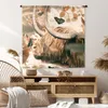 MuchoWow® Wandteppich Wandbehang Schottisches Hochlandrind Produktbild-Vorschau 6