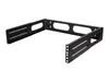 Logilink 19" Wandhalterung 2 HE, schwarz Voir les images du produit 2