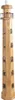 Clayre & Eef Stehlampe Leuchtturm 23x23x140 cm Braun Holz Produktbild-Vorschau 3