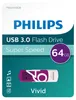 Philips USB-Stick 64 GB USB 3.0 Vivid Edition Leserate bis Produktbild-Vorschau 1