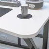 BÍLÝ Herní Počítačový Stůl Moderní Pro Hráče Loft Velký 120 Náhled obrázku produktu 6