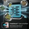 Deleca FreshAura Recycling Mülleimer 60L (2x30L) RVS Creme Produktbild-Vorschau 2