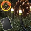 LED-Batterie-Kette außen 40er warmweiß mit Timer für 3 x AA Produktbild-Vorschau 1