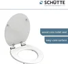 SCHÜTTE MDF WC Sitz WHITE, Toilettendeckel mit Produktbild-Vorschau 4