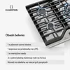 Klarstein Turbocast plynová varná doska - 5 horákov z Náhľad obrázku produktu 6