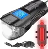 Trizand 12044 Vodeodolné LED svetlo na bicykel USB, Náhľad obrázku produktu 3
