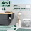 Ensemble de toilettes sur pied eluno 4 en 1, brosse de Voir les images du produit 2