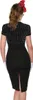 Vintage-Kleid im Pin-Up-Stil - Grösse: 2XL - Farbe: schwarz Produktbild-Vorschau 4