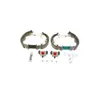 Bosch Bremsbackensatz Hinterachse 0 204 114 190 Produktbild-Vorschau 1