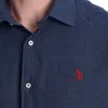 U.S. POLO ASSN. Camicia da uomo a maniche lunghe in cotone Anteprima dell’immagine prodotto 3