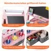 Tablica dla dzieci COSTWAY 3 w 1, dwustronna sztaluga z Podgląd zdjęcia produktu 5