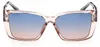 Occhiali da sole da donna Guess GU7818 Beige lucido Anteprima dell’immagine prodotto 3