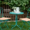 Lavea® Sitzkissen 40x40 cm, 8er Set, Sand - mit Produktbild-Vorschau 2