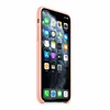 Apple étui silicone iPhone 11 Pro Max pamplemousse Voir les images du produit 3