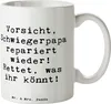 Mr. & Mrs. Panda Kaffeebecher Spruch Schwiegerpapa Produktbild-Vorschau 1