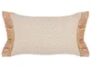 BELIANI Dekokissen 2er Set Beige 30 x 50 cm Rechteckig mit Produktbild-Vorschau 5