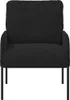 vidaXL Sofas mit Kissen 55cm Schwarz Sperrholz Produktbild-Vorschau 4