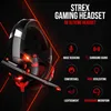 Strex Gaming Headset met Microfoon Rood - PC + PS4 + PS5 + Productafbeelding-voorbeeld 2