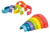 Drevená skladačka Rainbow Jouéco Náhľad obrázku produktu 9