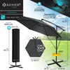 KESSER® Alu Ampelschirm Sonnenschirm + Abdeckung Ø300 cm / Produktbild-Vorschau 3